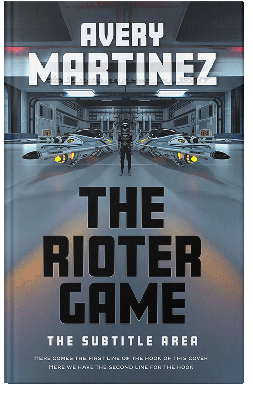 Front view of Premade Science Fiction Book Cover - Nevada