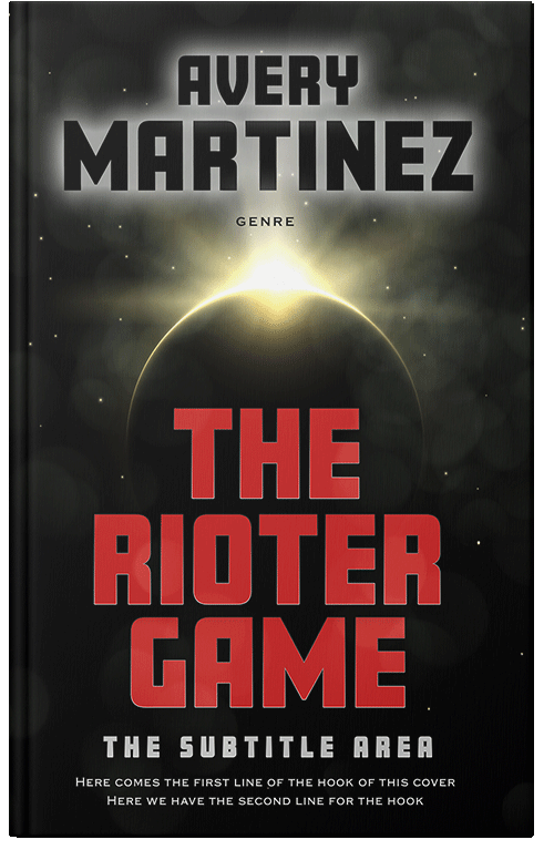 Front view of Rangoon Green #31260 - Premade Science Fiction Book Cover