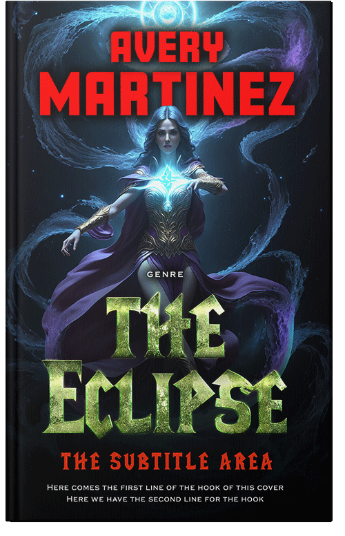 Front view of Bunker #31263 - Premade Fantasy Book Cover