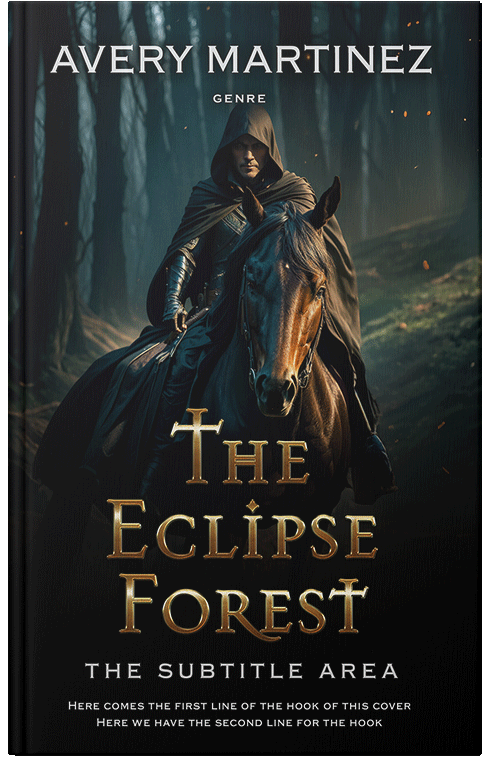 Front view of Bunker #31266 - Premade Fantasy Book Cover