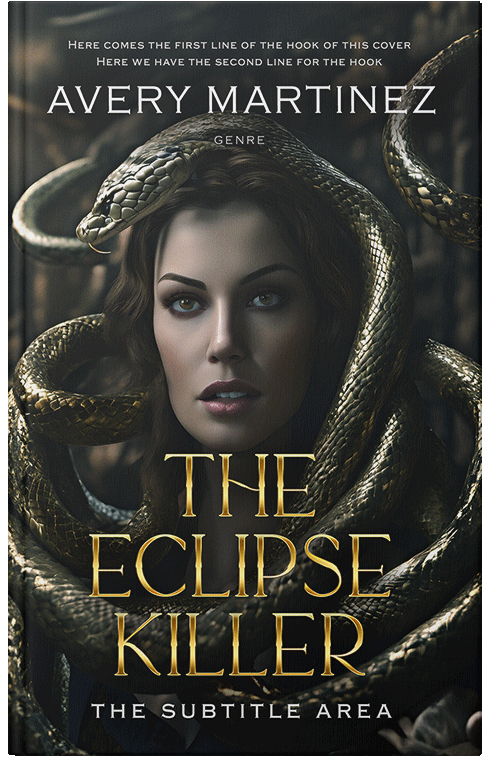 Front view of Premade Fantasy Book Cover - Log Cabin