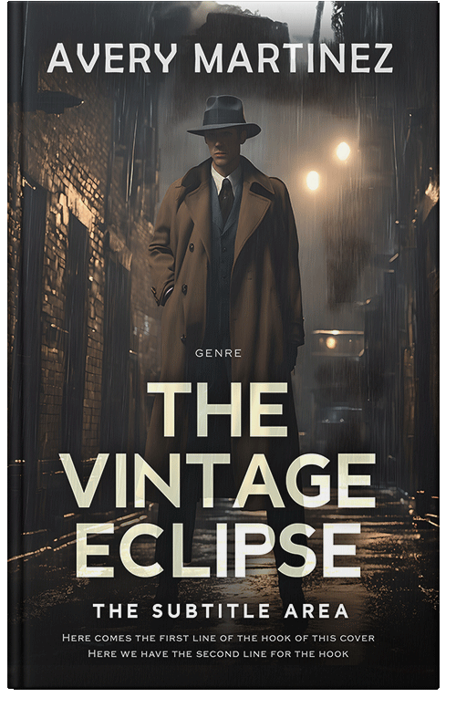 Front view of Dune #31276 - Premade Mystery & Thriller & Suspense Book Cover