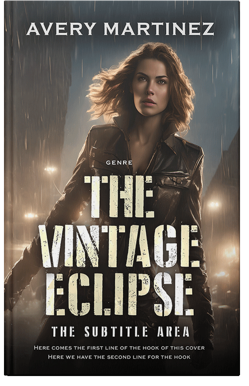 Front view of Dune #31279 - Premade Mystery & Thriller & Suspense Book Cover