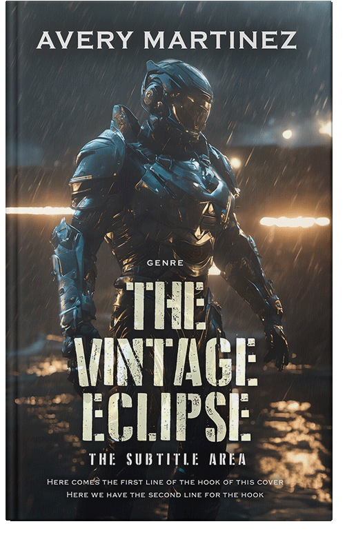 Front view of Premade Science Fiction Book Cover - Outer Space