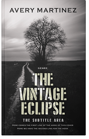 Pre Made Book Cover Timberwolf