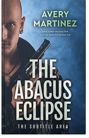 Pre Made Book Cover Ebony Clay