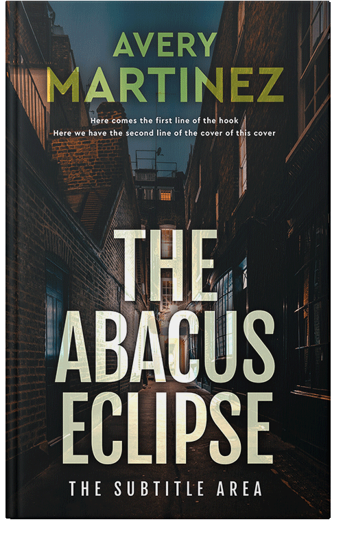 Front view of Premade Mystery & Thriller & Suspense Book Cover - Tana