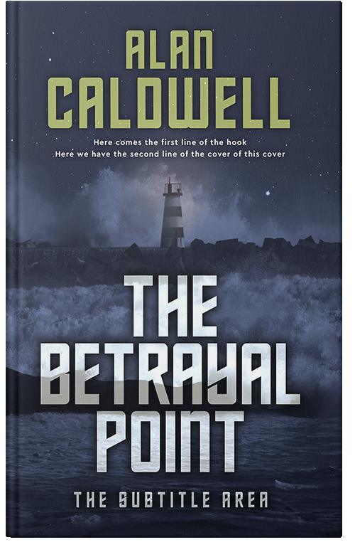 Front view of Ebony Clay #31295 - Premade Mystery & Thriller & Suspense Book Cover