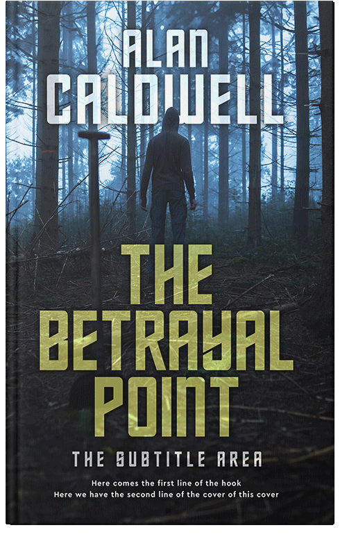 Front view of Coriander #31296 - Premade Mystery & Thriller & Suspense Book Cover