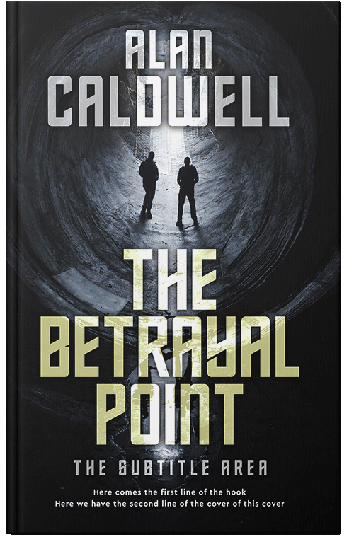 Front view of Foggy Gray #31298 - Premade Mystery & Thriller & Suspense Book Cover