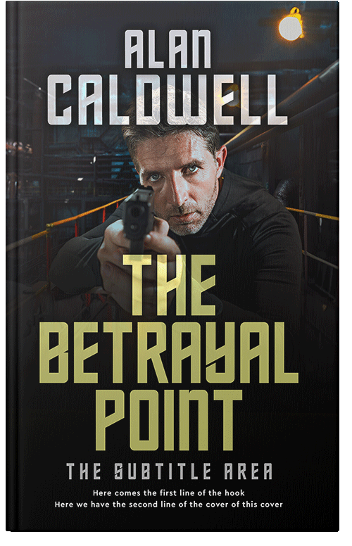 Front view of Indian Khaki #31300 - Premade Mystery & Thriller & Suspense Book Cover