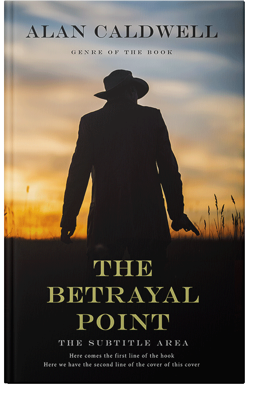 Front view of Sorrell Brown #31306 - Premade Action & Adventure Book Cover