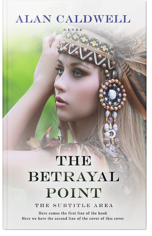 Front view of Premade Western Book Cover - Westar