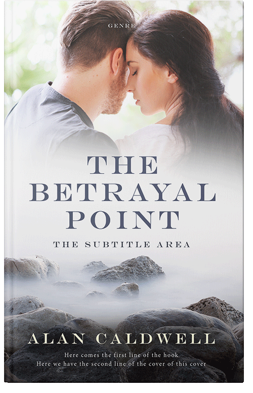 Front view of Premade Romance Book Cover - Thunder