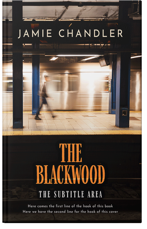 Front view of Tan #31332 - Premade Mystery & Thriller & Suspense Book Cover