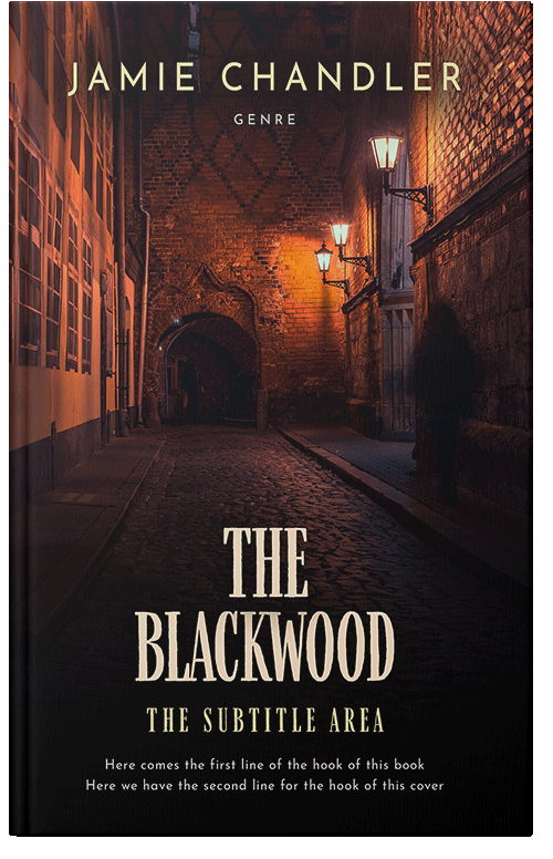 Front view of Antique Brass #31338 - Premade Mystery & Thriller & Suspense Book Cover