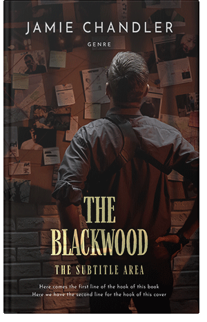 Pre Made Book Cover Night Rider