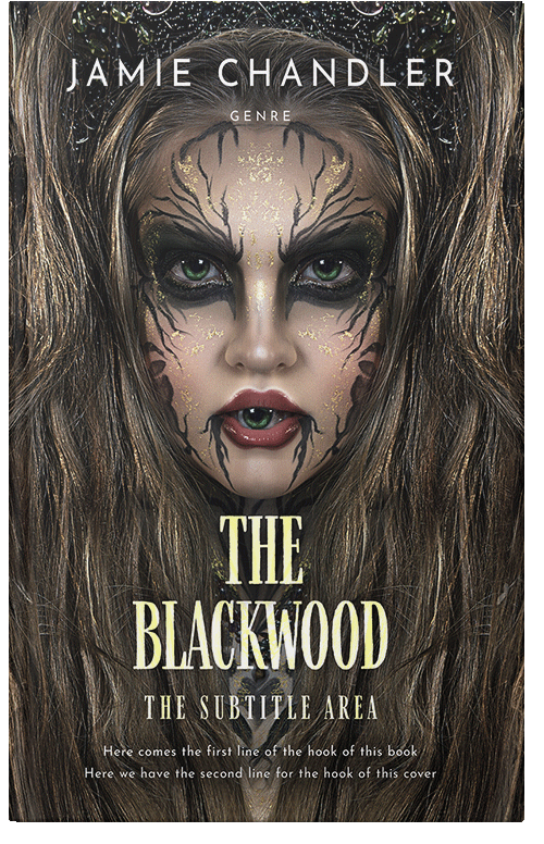 Front view of Zeus #31346 - Premade Fantasy Book Cover