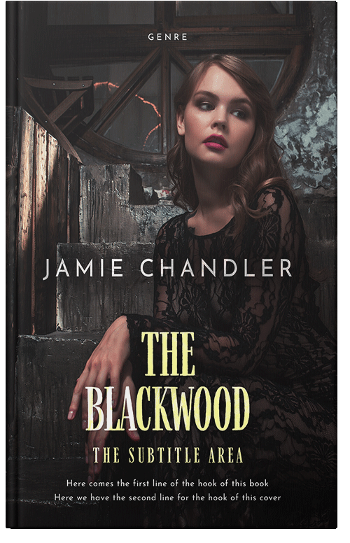 Front view of Premade Mystery & Thriller & Suspense Book Cover - Cod Gray