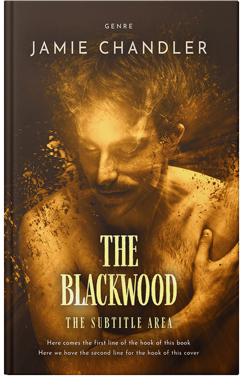 Front view of Bronze #31350 - Premade Fantasy Book Cover