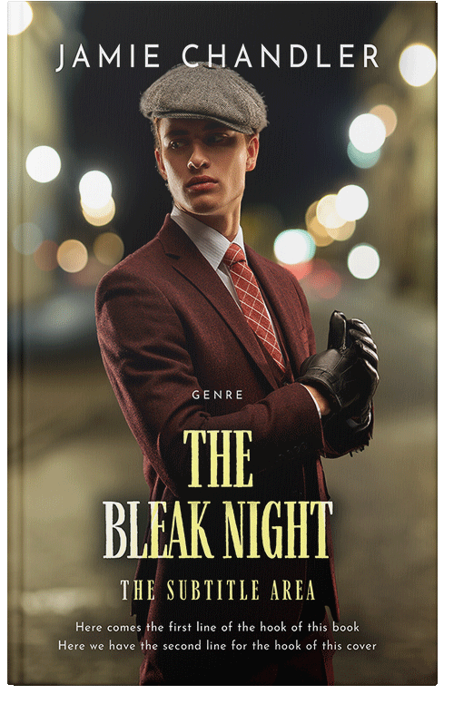 Front view of Premade Mystery & Thriller & Suspense Book Cover - Zeus