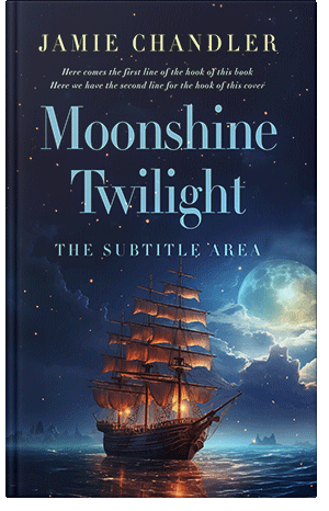 Pre Made Book Cover Ebony