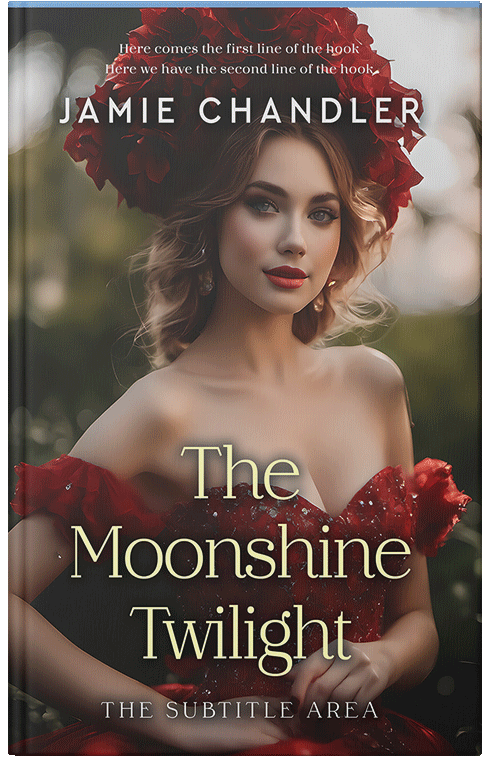 Front view of Premade Romance Book Cover - English Walnut
