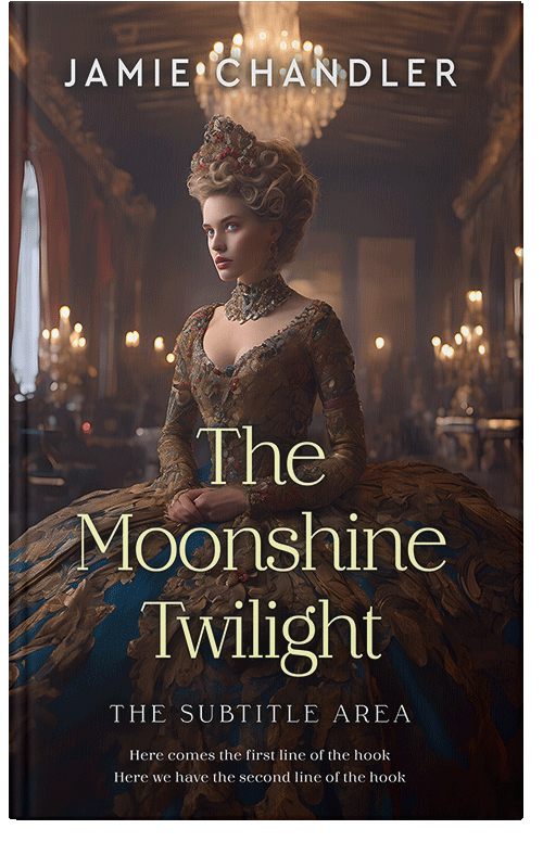 Front view of Cocoa Brown #31364 - Premade Historical Book Cover