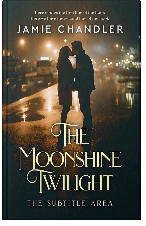 Front view of Premade Romance Book Cover - Log Cabin