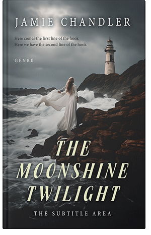 Pre Made Book Cover Cape Cod