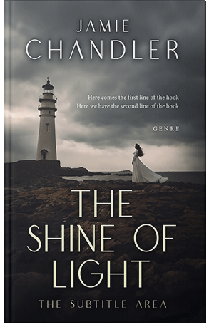 Pre Made Book Cover Shark