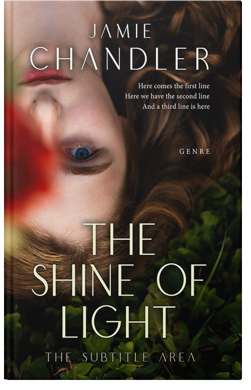 Front view of Oriental Pink #31373 - Premade Teen & Young Adult Book Cover