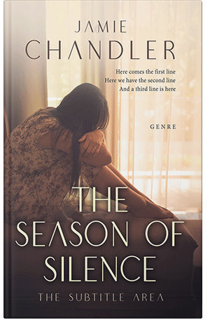 Pre Made Book Cover Albescent White