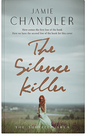 Pre Made Book Cover Powder Ash