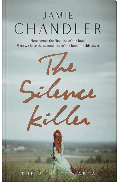 Front view of Powder Ash #31382 - Premade Romance Book Cover