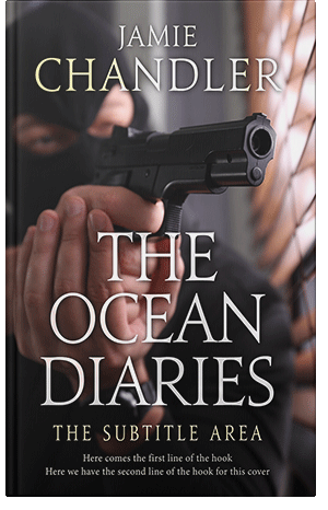 Pre Made Book Cover Cod Gray