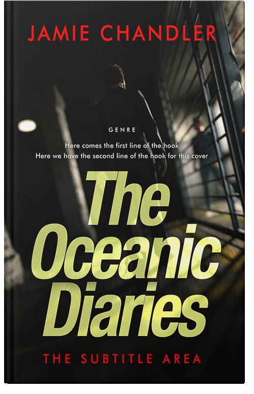 Front view of Premade Mystery & Thriller & Suspense Book Cover - Straw