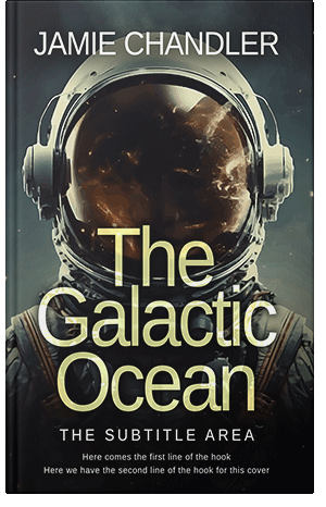 Pre Made Book Cover Green Mist