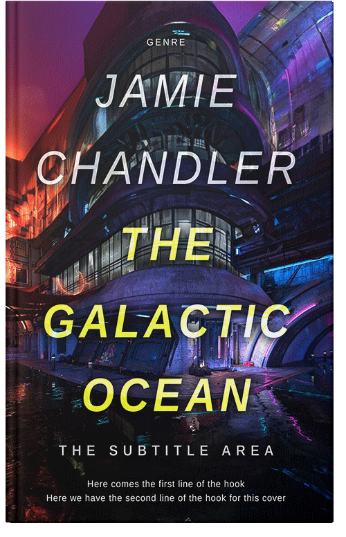 Front view of Premade Science Fiction Book Cover - Cinder