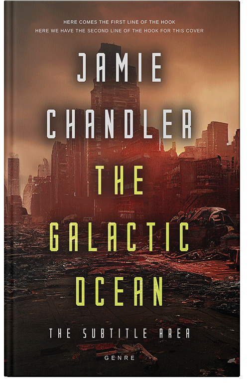 Front view of Premade Apocalyptica Book Cover - Cedar