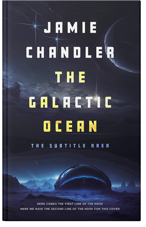 Front view of Mirage #31430 - Premade Science Fiction Book Cover