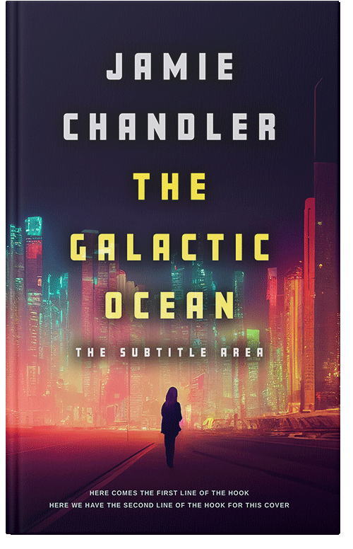 Front view of Revolver #31432 - Premade Science Fiction Book Cover