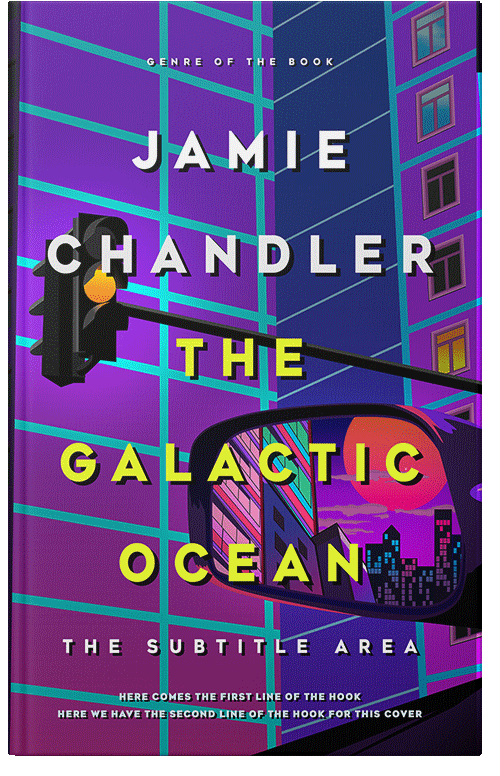 Front view of Premade Science Fiction Book Cover - Daisy Bush