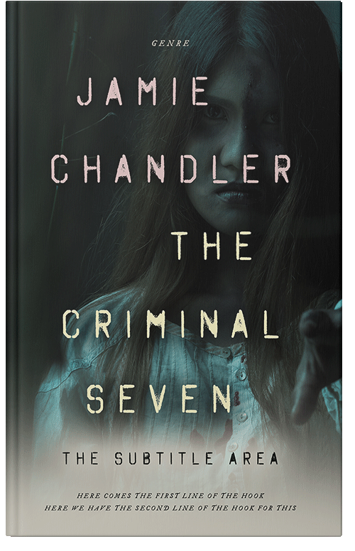 Front view of Premade Horror Book Cover - Kangaroo