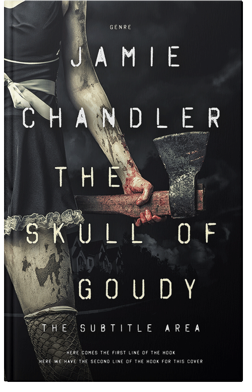 Front view of Woodsmoke #31458 - Premade Mystery & Thriller & Suspense Book Cover