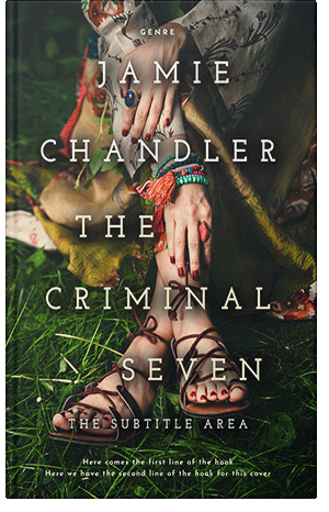 Pre Made Book Cover Tan