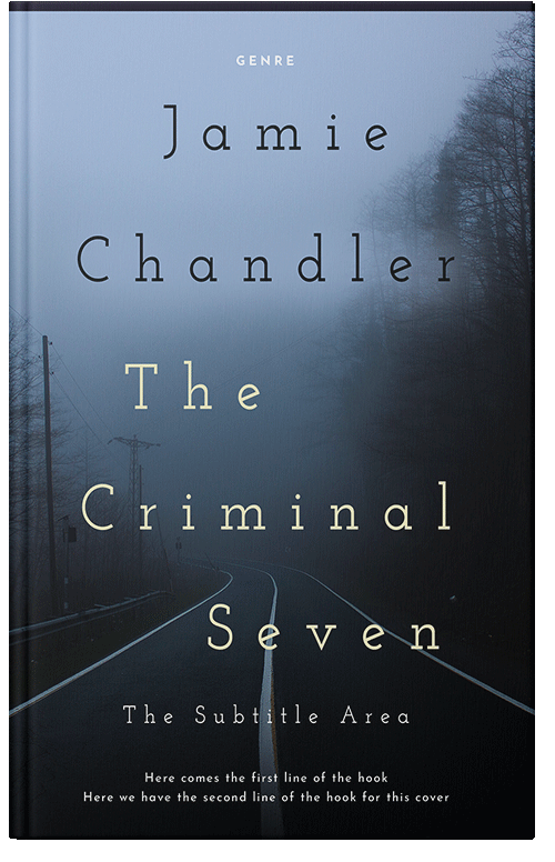 Front view of Premade Mystery & Thriller & Suspense Book Cover - Mirage