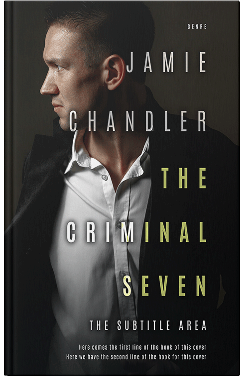 Front view of Premade Mystery & Thriller & Suspense Book Cover - Nomad