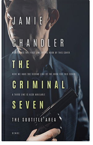 Pre Made Book Cover Ebony Clay