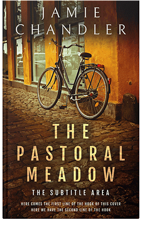 Pre Made Book Cover Bronze